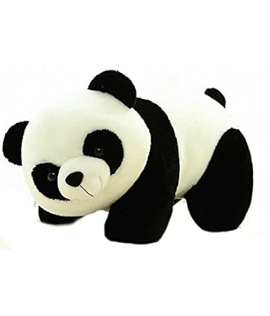 Lata Soft Panda Toy (40cm, Black/White)