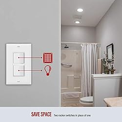 ENERLITES Double Paddle Rocker Decorator