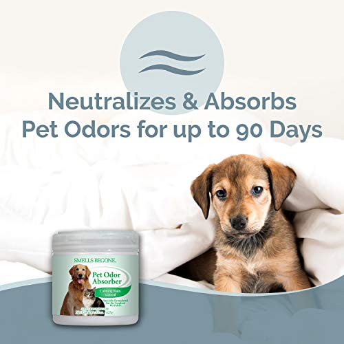 SMELLS BEGONE Pet Odor Absorber Gel Air Freshener Absorbs Odor from