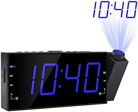 FENGCLOCK Reloj Despertador Proyector Proyector/Proyector Techo ...