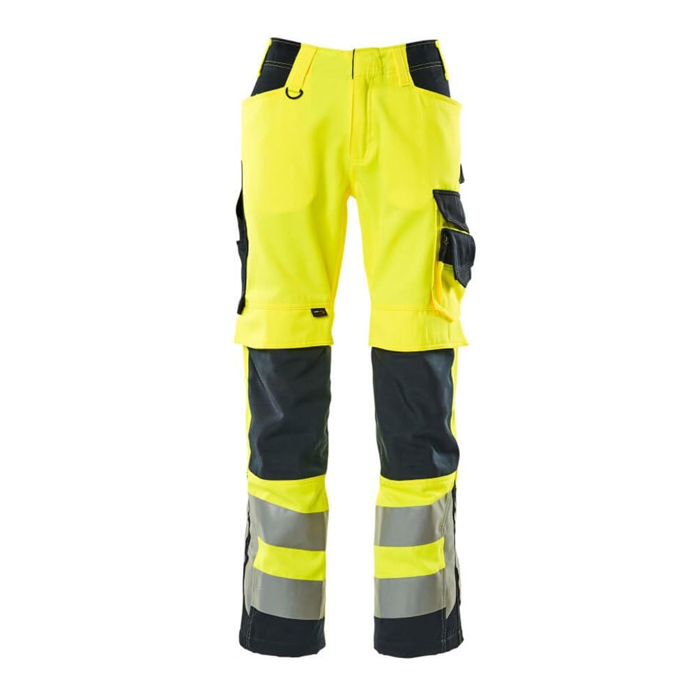 Mascot 15579860-17010-90C58 Size L90cm/C58 "Kendal" Trousers - Yellow/Black/Blue