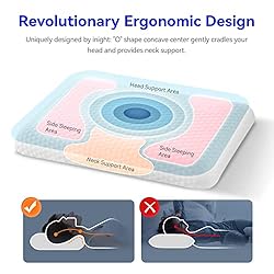 inight Pillows Queen Size Set of 2, Queen Memory
