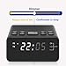 Digital Alarm Clock, USB Alarm Clock Radio with USB Charging Port, FM Radio, Sleep Timer, 0.6