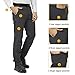 MIER Men's Hiking Pants Lightweight Stretchy Cargo Pants with Side Elastic Waist, 5 Large YKK Zipper Pockets, Quick Dry