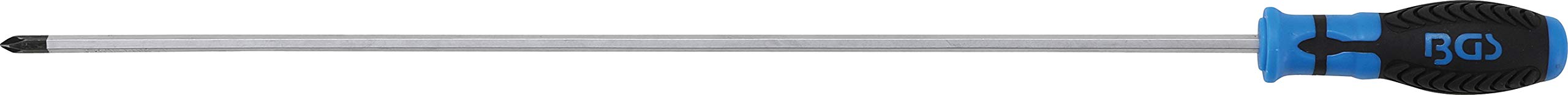 BGS 732 | Screwdriver, long | Cross Slot PH2 | Blade Length 450 mm