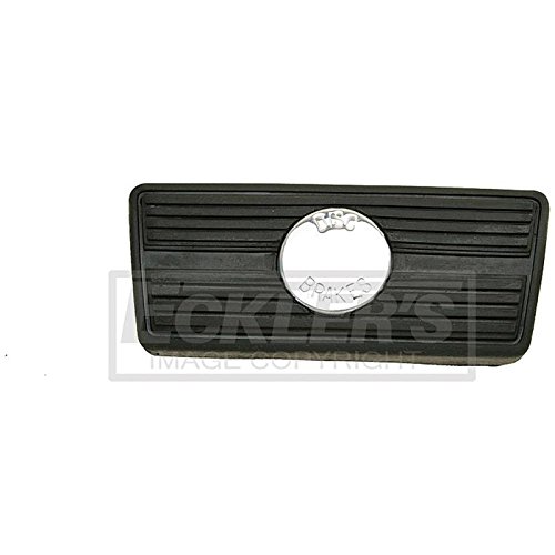 Eckler's Premier Quality Products 55192883 El Camino Brake Pedal Pad Automatic Transmission With DiscBrakes