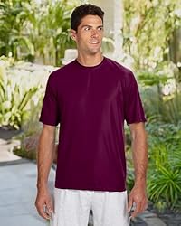 A4 Mens Cooling Performance Crew, XL, Maroon