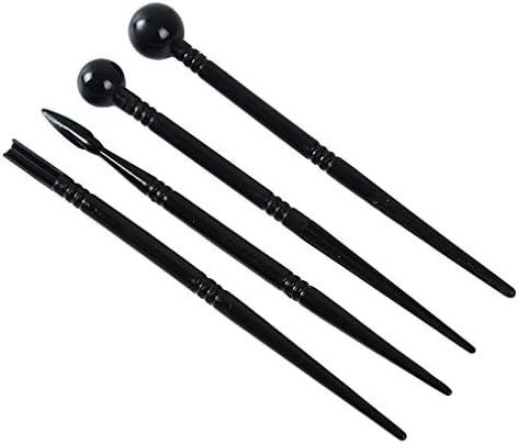 Dolland Stylus Dotting Tools Set for Embossing Pattern Clay Pottery Ceramics Doll Sculpting Modeling