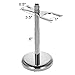 Shaving Razor Brush Stand ,Alotpower Men's Deluxe Aluminium Alloy Razor and Brush Stand Shaving Accessory Holder to Prolong the Life of your Brush and Razor(Just 1 Stand for Package)