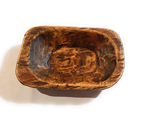 Mini Dough Bowl Small Wood Decorative Bowl - The Itty Bitty Bowl