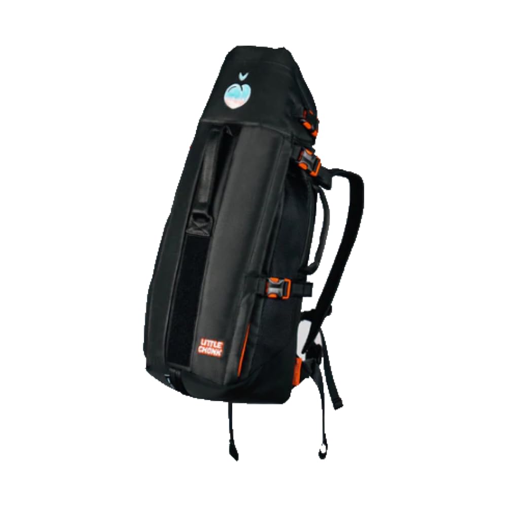 Photo 1 of The Maxine One Medium Dog Carrier by Little Chonk | Dog Backpack Carrier for Medium Sized Breeds | Adjustable Front Facing Pet Carrier for Travel | Dog Hiking Backpack - Bark After Dark Black
