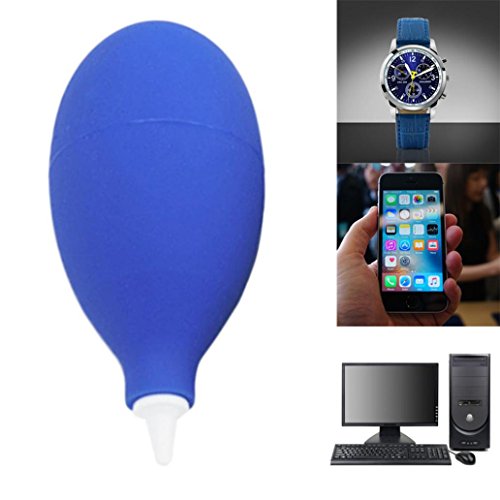 Transer Rubber Air Pump Cleaner Dust Blower for Keyboard, Digital Camera, Lens, Watch, Cell Phone, Computer, Laptop, PC and Screen (Purple)