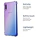 Starhemei for Galaxy A50 Case, Case for Samsung A50, TPU Gasbag Soft Shock-Resistant Flexible Rubber Phone Case Cover for Samsung Galaxy A50 (Purple&Blue)