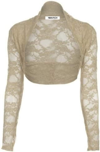 16MVRCH Women's Lace Bolero