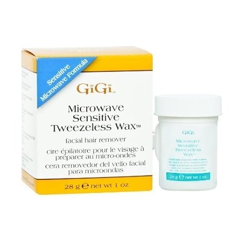 Amazon.com : GiGi Microwave Tweezeless Wax - Sensitive by ...
