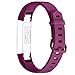 iGK Replacement Bands Compatible for Fitbit Alta and Fitbit Alta HR, Newest Adjustable Sport Strap Smartwatch Fitness Wristbands Black Navy Plum Small