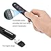 Wireless Presenter, YIWGOOD 2.4GHz PowerPoint Clicker Presentation Remote Control Laser Pointer (Black)