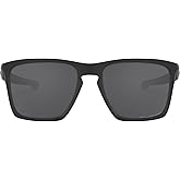 Oakley Man Sunglasses Matte Black Frame, Grey Lenses, 57MM