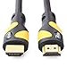 Postta HDMI Cable(40 Feet Yellow) HDMI 2.0V Support 4K 2160P,1080P,3D,Audio Return and Ethernet -1 Pack