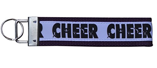Infinity Collection Cheer Keychain- Girls FOB Cheerleading Keychain- Cheerleading Gift- Cheer Jewelry for Cheerleaders & Cheer Coaches