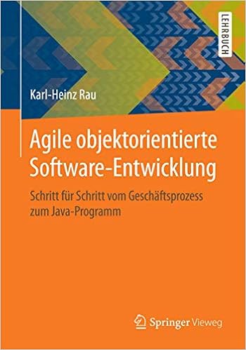 Agile Objektorientierte Software Entwicklung Schritt Fur Schritt Vom Rau Karl Heinz Amazon De Bucher