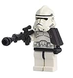 LEGO Star Wars: EP3 Clone Trooper - with Sniper Rifle and Shoulder Pauldron