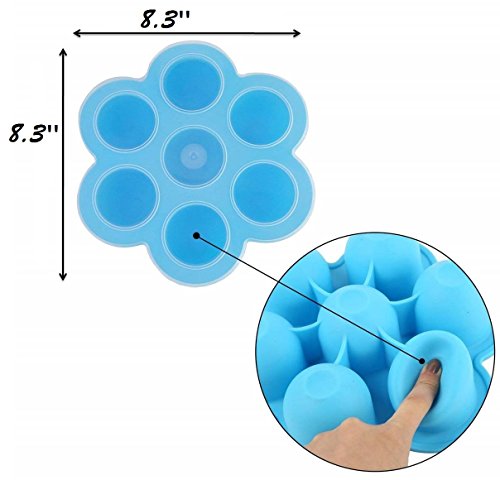 image for Awekris Silicone Egg Bites Molds for Instant Pot Accessories - Fits In