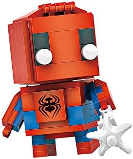 Micro Brickland Hero Armored Action Figure Mini-Sized Building Bricks Mini Figure Set (145 Pieces)