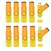 Flash Drive 8GB For Android Phones, Memory Stick Bulk ARETOP OTG USB2.0 Swivel Thumb Drives Pen Drive for Computers and Android Devices ( Smartphones Tablets PC Samsung, etc.) (10 Pack -Yellow )