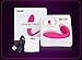 USB Charge Female Soft Silicone Vibrator Body SPA Relaxation Massager for Muscle Aches Waterproof Portable Wearable Wireless Remote Control Vibrating Exercise