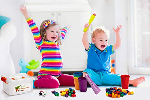 image for Create Imagination Games Counting Bears for Toddlers Stacking and Sort