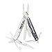 LEATHERMAN - Juice CS4 Multitool with Spring-Action Scissors and Aluminum Handles, Granite Gray