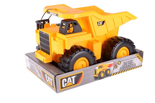 Toy State Caterpillar 18 Inch Push Powered Big Rev It Up Dump Truck