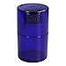 Vitavac - 5g to 20 grams Airtight Multi-Use Vacuum Seal Portable Storage Container for Dry Goods, Food, and Herbs - Blue Tint