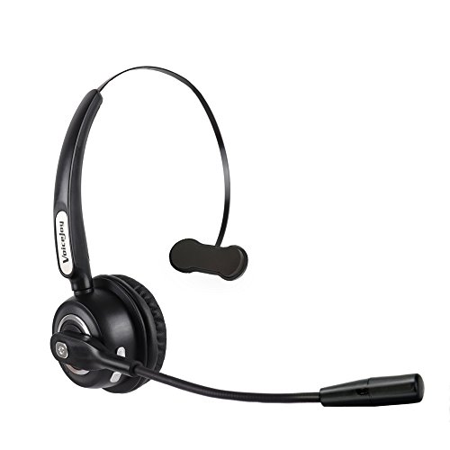 VoiceJoy Truck Driver Bluetooth Headset Wireless headphones Mic Noise Canceling Headset with Microphone for Call Center,Cell Phone Laptop - Thumbnail 6