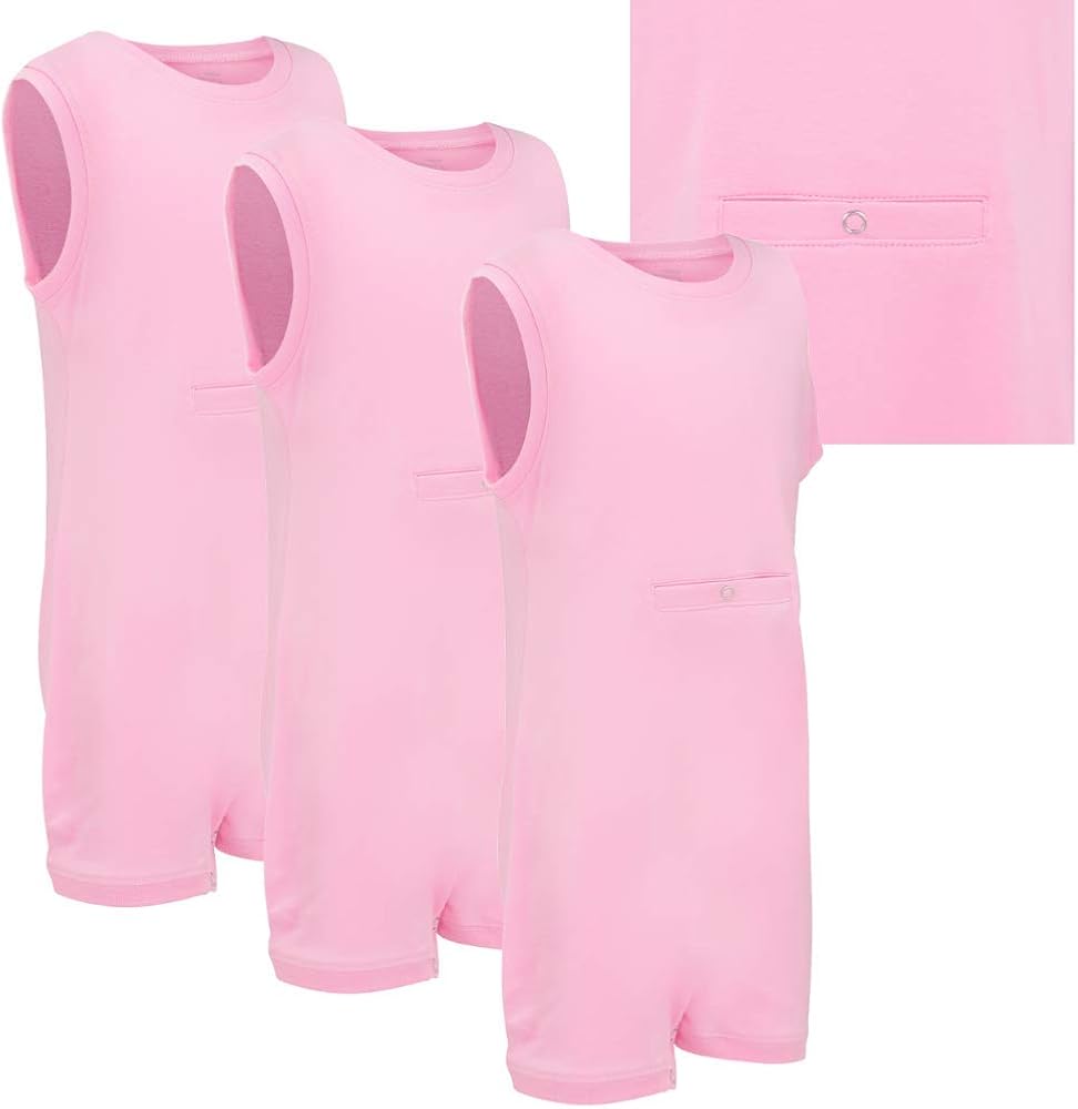 Special Needs Clothing w/ TUBE ACCESS for Older Children SLEEVELESS