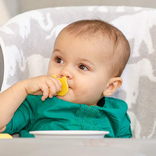 image for EZTOTZ Babyware Made in USA First Self Feeding Spoon Fork Utensil Set 