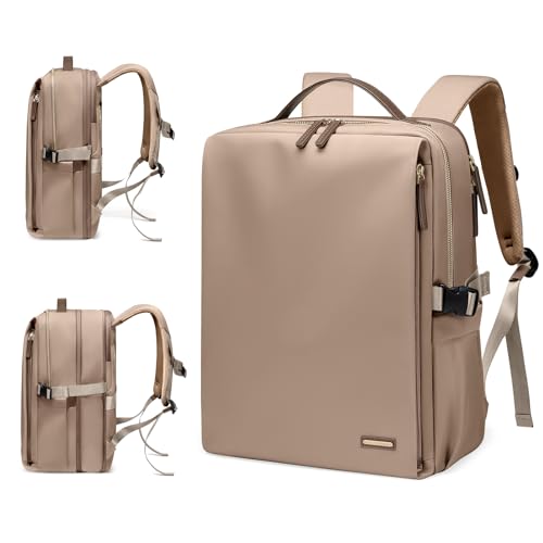 GOLF SUPAGS Stylish Expandable Laptop Backpack for Women Work College Travel Casual Laptop Backpack 17.3 Inch