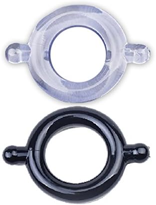 Black And Clear C-Ring (20 PACK)