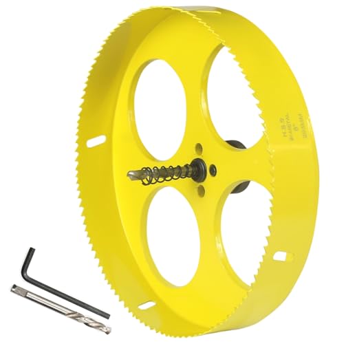 8 Inch Hole Saw with Arbor, Bi-Metal Hole Cutter photo 11