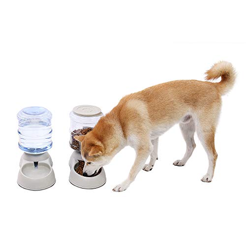 Speedy Pet Self-Dispensing Gravity Dog Cat Automatic Waterer and Feeder
