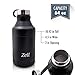 Zell 64 oz Vacuum Insulated Water Bottle | Double Walled Stainless Steel Powder Coated Beer Growler Beverage Bottle | No Sweating, Keeps Your Drink Cold & Hot
