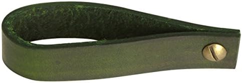 Leather Pipe Stand - Assorted Colors (Green)