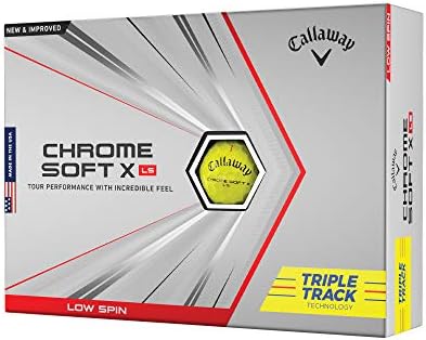 Callaway 2021 Chrome Soft X LS Golf Balls (One Dozen)