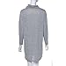 Women Winter Long Sleeve Sweater Casual Blouse Dress - Ship By EUB