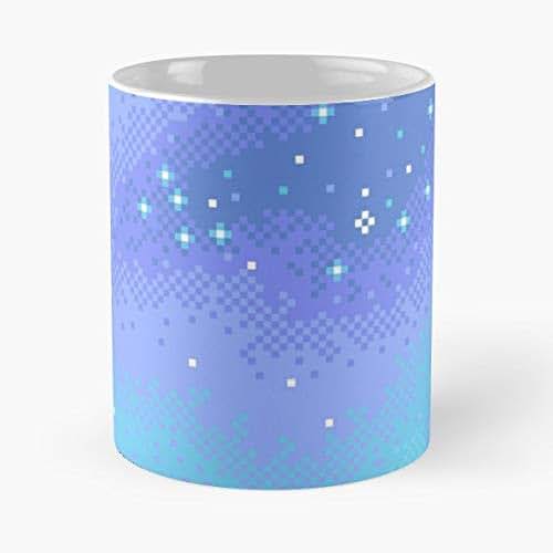 8bit Pixel Art Pixels Coffee Mugs Ceramic Handmade