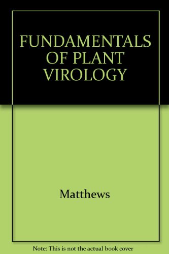 Fundamentals of Plant Virology ,, 1 Editon