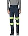 Red Kap Men's Pants, Enhanced Visibility Dark Navy, 36W x 34L