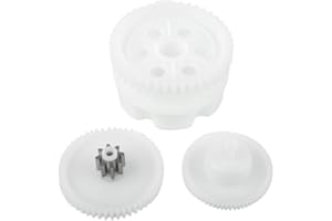 Plastic Gear Set for 550 Motor and 390 Gearbox, Electric Toy Car Transmission Components, RC Vehicle Gear Repair Kit for Ride