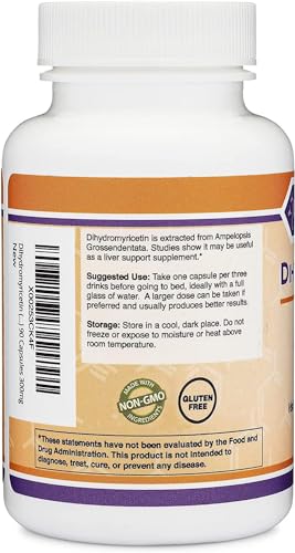Double Wood Supplements Dihydromyricetin - 50 X 300mg Capsules, Large